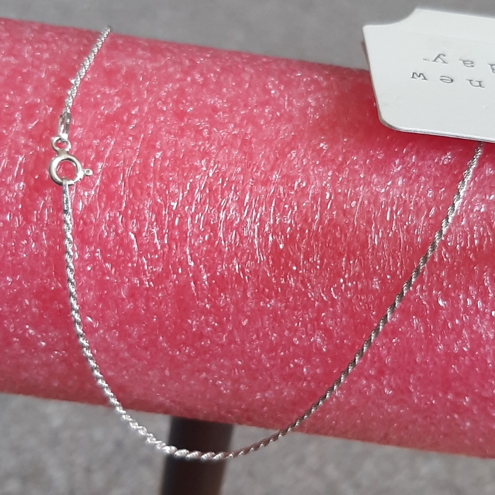 New Sterling Silver Solid Rope Chain Necklace - image 6